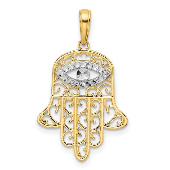 The Blessed Hamsa Eye