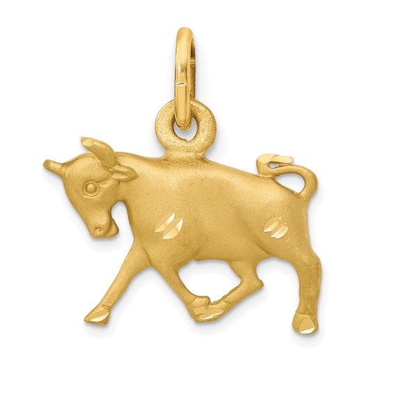 Diamond-Cut Zodiac Charm