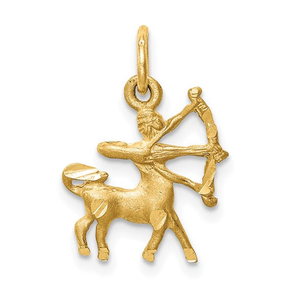 Diamond-Cut Zodiac Charm