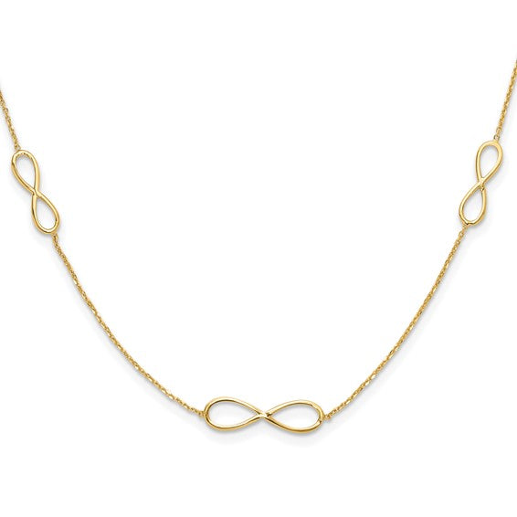 Golden Continuum Necklace